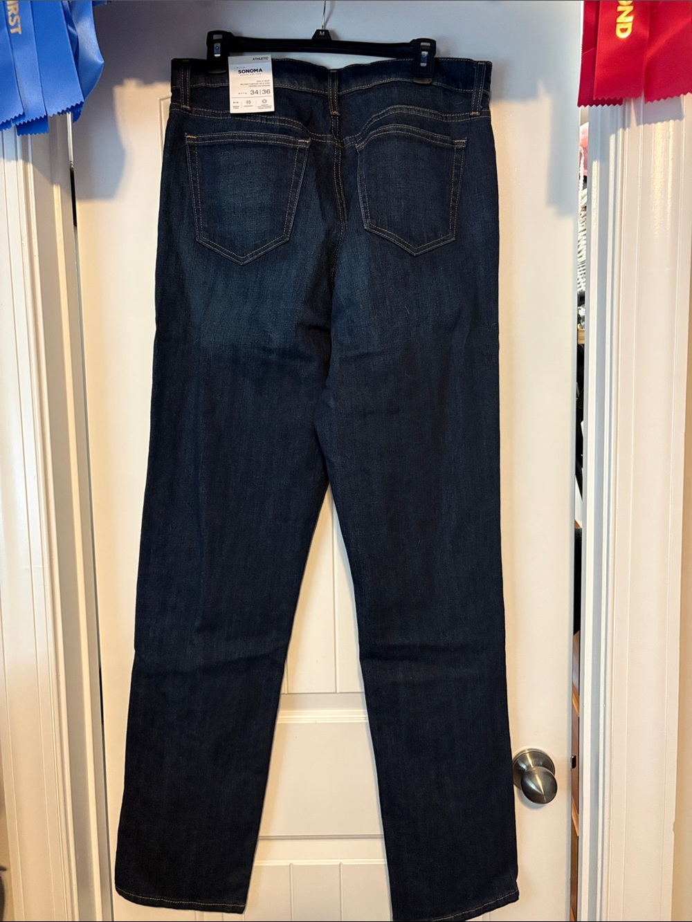 Sonoma Dark Blue Straight Jeans